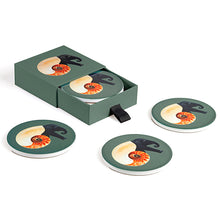 Charger l'image dans la galerie, set-de-4-dessous-de-verre-shellephant-gangzai