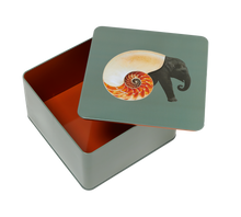 Charger l'image dans la galerie, boite-carree-metal-shellefant-gangzai