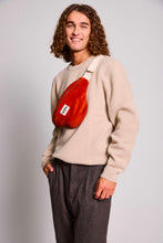 Charger l'image dans la galerie, banane-olivia-velours-brique-hindbag