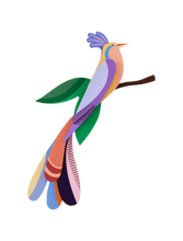 Charger l'image dans la galerie, decoration-murale-oiseau-paradis-bisa-studio-roof