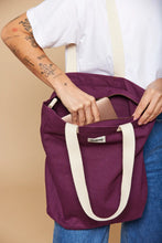 Charger l'image dans la galerie, sac-cabas-vertical-paul-prune-hindbag-ethique-responsable