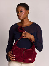 Charger l'image dans la galerie, sac-multipocket-velours-hindbag