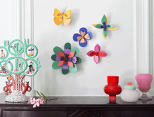 Charger l'image dans la galerie, decoration-murale-fleur-sorbet-pistache-studio-roof