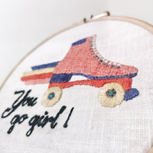 Charger l'image dans la galerie, kit-broderie-you-go-girl-make-me-stitch-marie-albertucci
