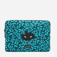 Charger l'image dans la galerie, housse-ordinateur-13-pouces-bleu-cat-eyes-casyx