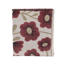 Charger l'image dans la galerie, plaid-fleurs-prune-doux-confortable
