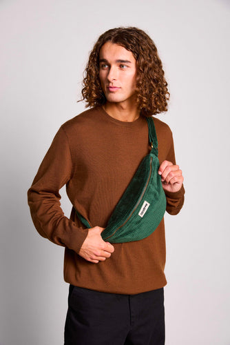 sac-banane-sasha-velours-sapin-hindbag