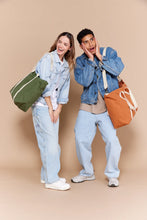 Charger l&#39;image dans la galerie, sac-week-end-cabas-jean-sienne-hindbag-durable-responsable
