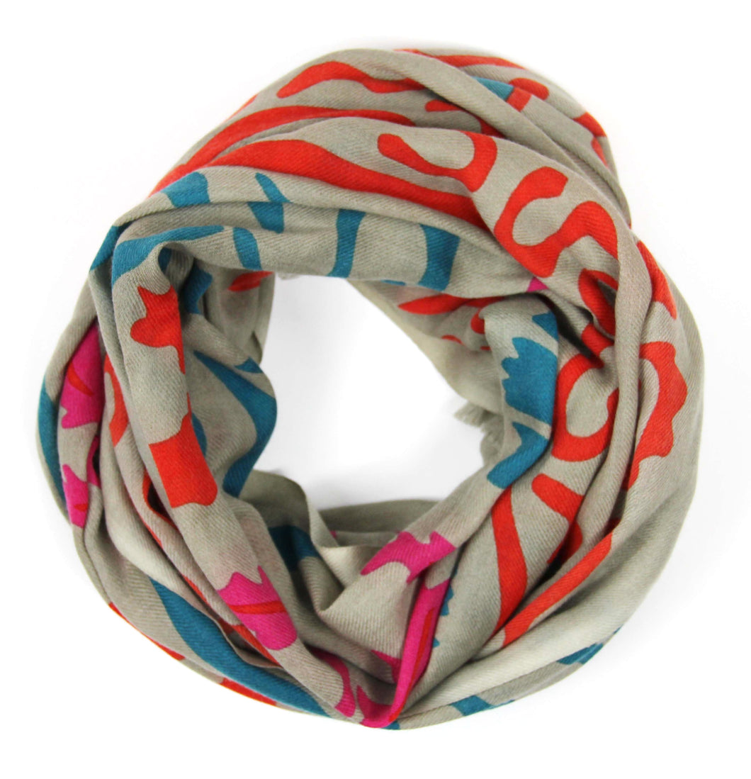 echarpe-100%-laine-indira-orange-les-belles-vagabondes