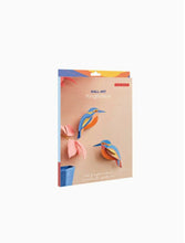 Charger l&#39;image dans la galerie, decoration-murale-kingfishers-oiseau-jardin-studio-roof
