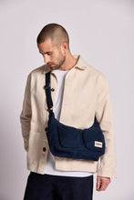 Charger l'image dans la galerie, sac-multipocket-emile-navy-hindag-durable-responsable
