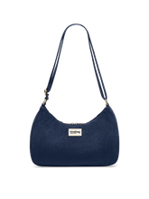 Charger l'image dans la galerie, sac-bandouliere-rosa-velours-marine-hindbag
