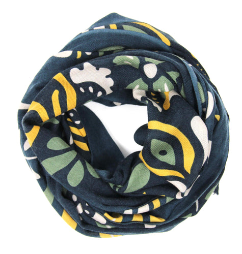 echarpe-100%-laine-yvonna-jaune-les-belles-vagabondes