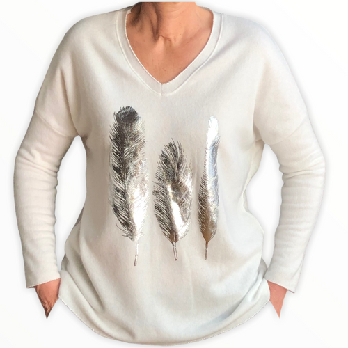pull-blanc-3-plumes-argentees